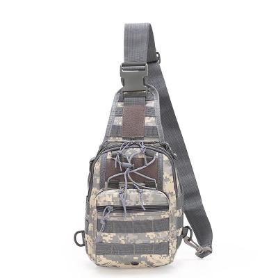 China Custom Wholesale Waterproof Military Tactics Cross - Body Shoulder Bag Camouflage Tactical Sling Bag for sale