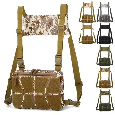 China High Quality Camouflage Army Chest Rig Bag Pack Molle Pouch Outdoor Rise Military Tactical Installation for sale