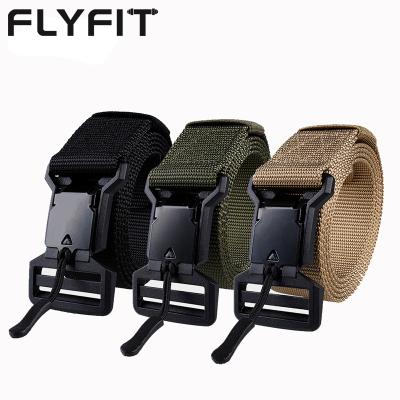 China Breathable Custom Magnetic Army Security Police War Buckle Quick Release FLYFIT Military Tactical Belt Belt for sale