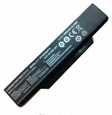 China 11.1V 5600mAh 62.16wh Laptop Notebook Battery W130HUBAT-6 for Clevo W130S W255CEW 6-87-W130S-4D72 for sale