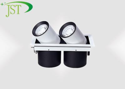 China Aluminum LED Spot Downlight Double Head Thermal Little Excellent Heat Dissipation for sale