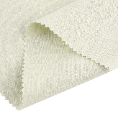 China Cotton Canvas Blended Plain Home Textile Fabric Eco - Friendly Breathable for sale