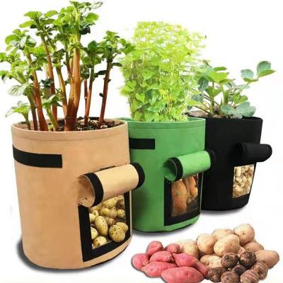 China Factory Wholesale OEM Eco - Friendly Solid And Durable Potato Grow Bags for sale