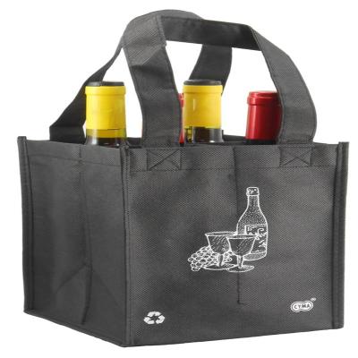 China High Safety Sales Volume PP Non Woven Shopping Bag Bottle Bag PP Non Woven Shopping Bag for sale