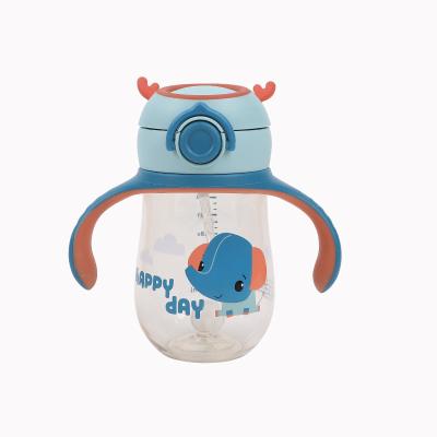 China BPA Free New Arrival Antlers 260ML PPSU Baby Straw Training Bottle 330ML Feeding Bottle for sale