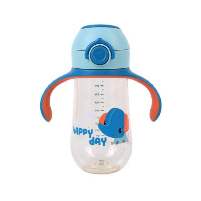 China BPA Free New Arrival Antlers 260ML PPSU Baby Straw Training Bottle 330ML Feeding Bottle for sale