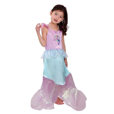 China Polyester little mermaid dress kids cosplay girls birthday party fancy party mermaid costume game for sale