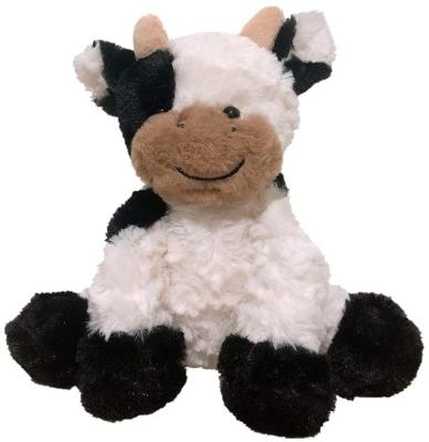 China NIVONYIN 9 Wholesale Cow Stuffed Plush Dolls Stuffed Plush Dolls ToChristmas Halloween Soft Children's Toys Sits 9inch for sale