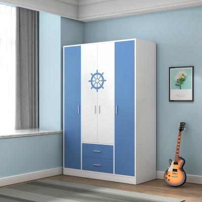 China New Design Kids Bedroom Modern Storage Wardrobe Children's Wardrobe for sale