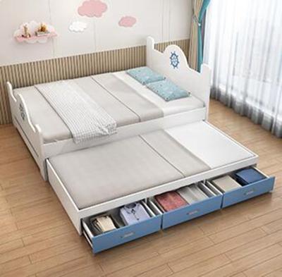 China Quality Factory Price Environmental Material Modern Soft Home Furniture Kid Bed Set Children Beds Boys for sale