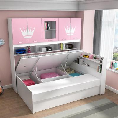 China Best Environmental Material Selling MDF Kids and Children's Furniture Solid Wood Bed for sale