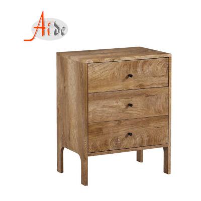 China Bedroom Living Room Design End Table Chest Drawers Nightstands Environmental Friendly Wooden Small Cabinet for sale