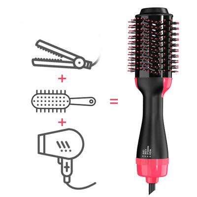 China 2021 Hot New Arrival Airbrush Hair Salon Equipment Odm One Step Blow Dryer Ionic Blow Dryer Custom Hair Brush for sale