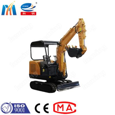 China Small Track Digger Excavator Mini Excavator 2.2 Rubber Tones Good Concrete Surface Level Performance For Municipal Engineering for sale