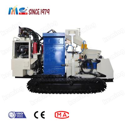 China Retail Technology Integrated Full Hydraulic Remote Gunite Hauling Machine Reducing Spraying Dust Generation for sale