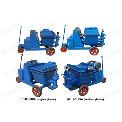 China high pressure cement pump grout injection pump/mortar pump/piston pump for cement mortar for sale