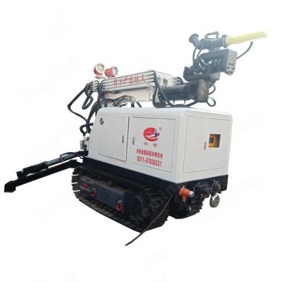 China Function 6m Width Shotcrete Spraying Robot Mobile Concrete Gunite Machine Robotic Arm For Tunnel Support for sale