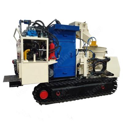 China Crawler Operated Function Gunite Shotcrete Machine Concrete Spraying Long Distance Wet Spraying for sale