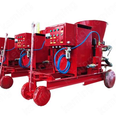 China Construction mortar spraying 5.5 m3/h refractory material shotcrete machine gunite spraying machine for chimney for sale