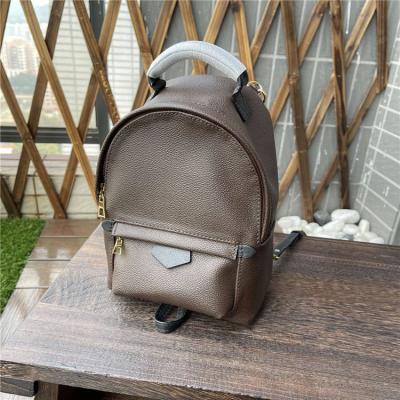 China Mini Backpack Women Classic Designer Real Luxury Brand Leather Small Backpack Cute Lady None for sale