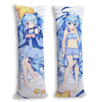 China Logo Cardboard Anime Body Pillow Cover Case Decorative Hugging Pillowcases Nondisposable Tile Customized for sale