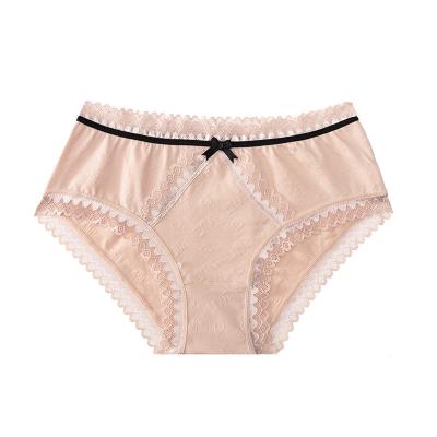 China Factory Direct Low Rise Women's Sexy Panties Hot Women's Briefs Breathable Lace Briefs Light Weight Panties for sale