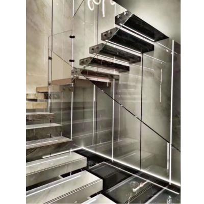 China Contemporary Customized High Quality Stair Deck Accessories Column Balustrade Glass Stainless Steel Glass Fixing for sale