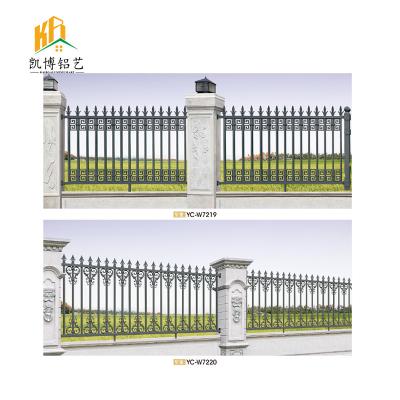 China Wholesale modern metal guardrail yard fence panel is suitable for villas and houses for sale