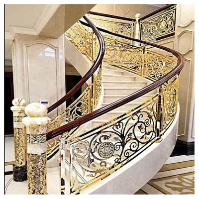 China Contemporary Metal Factory Customized Indoor Railing Safety Guardrail Stair Railing System Modern Fence Platform for sale