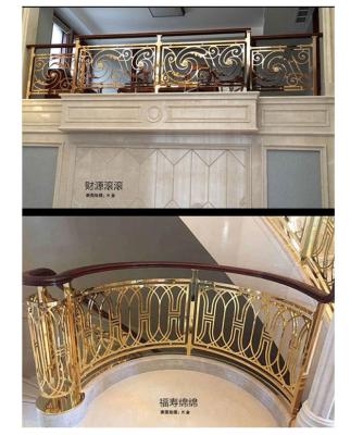 China Contemporary Wholesale Interior Indoor Indoor Safety Railing Safety Modern Design Factory Staircase Luxury Stair Railing for sale