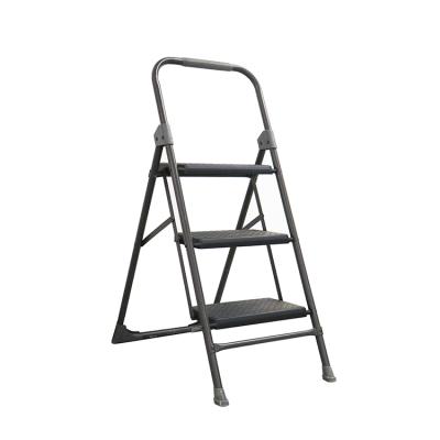 China Factory Direct Selling Steel Ladders Folding Ladders and Step Stools Two Step Ladder Hardware Steel Step Ladder for sale