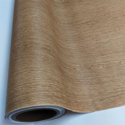 China Holztextured Semi-Rigid PVC Innenfilm für Mdf Membranmöbel zu verkaufen