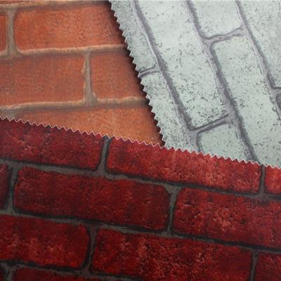 China Brick Design Schlafzimmer PVC Tapete Peel And Stick PVC Film 0,1 mm-0,15 mm zu verkaufen