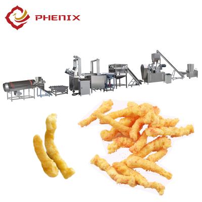 China Nik naks food kurkure factory maize curls making machine in South Africa for sale