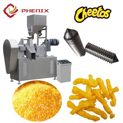 China Nik naks kurkure cheetos nik nak automatic fried snack making extruder machine kurkure factory price for sale