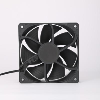 China Box& low new 120*120*30MM 12V PWM fan cooler low noise classic 3 Pin Sever Computer Cooling Fan Moq for sale