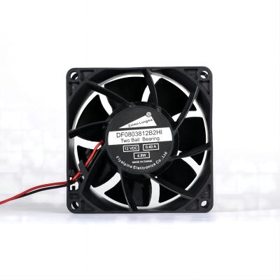 China High Quality 3 Pin Sever Computer Cooling Fan 80*80*38MM 12V PWM Split/Natural Low Noise Cooler for sale