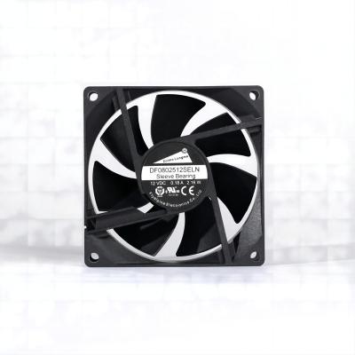 China Sever / Low Moq Computer Fashion 80*80*25MM 12V Deep Silence PWM CPU Cooler 3 Pin Sever Computer Cooling Fan for sale