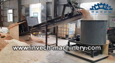 China Automatic Wood Sawdust Glue Mixer for sale