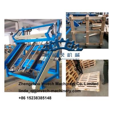 China Mechanical Automatic CP Wooded Pallets Production Line/EU Blocks pallet processing Machine for sale