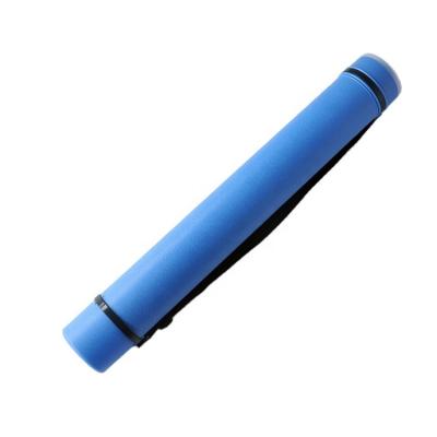 China Mordern Simple Factory Direct Plastic Diameter 85mm Customizable PE Round Art Supplies Drawing Storage Twist To Lock Telescopic Painting Tubes for sale