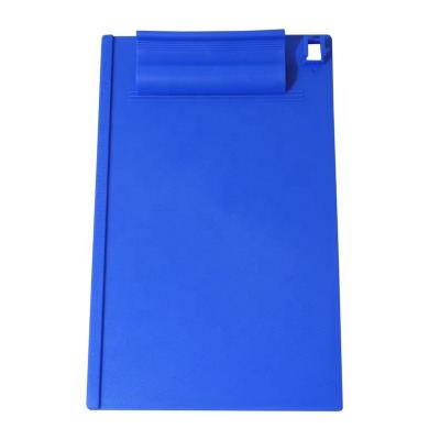 China Mordern Simple Factory Products Office Stationery Car Direct High Demand Flexible Plastic Clipboard A4 A5 Small With Paper Pad for sale