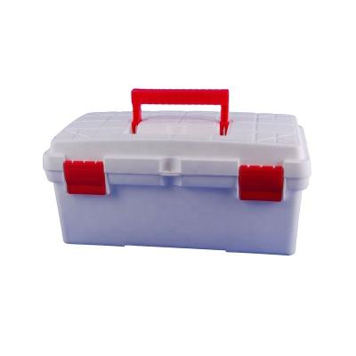 China Factory Direct Car Plastic Mechanic Tool Box Single Mordern 16 Inches Customized Wholesale High Quality Set Wholesale for sale