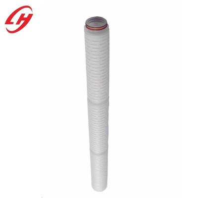 China Hotels Reasonable Price PP PE / Ptfe Pleated Cartridge Filter With A Factory Micron 10 Inch for sale