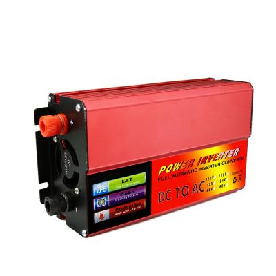 China Coolbo 1500W DC 12v 24v 36v 48v to 110v 220v 230v 240v AC Peak 3000w Pure Sine Wave Power Inverter 140*98*58mm for sale