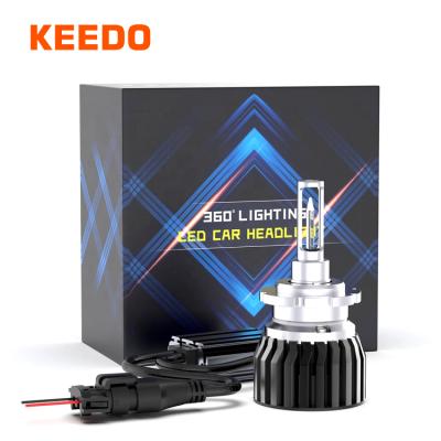 China 2021 Super Bright 360 Automotive Car Led Bulbs 28000Lm H1 H7 H8 H11 9005 9006 9012 LED Headlight H9 HB3 HB4 for sale