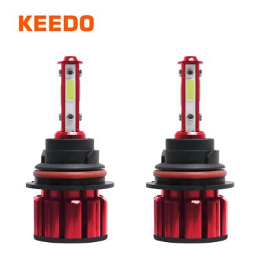 China 4sides lighting c6 c9 x7 x16 80w led headlight bulb high low beam H4 9004 9007 H13 led for car headlight for sale