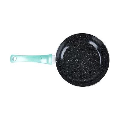 China Factory Outlet 24CM Contemporary Non Stick Frying Pan With Handle Aluminum Press Heat Resistant Kitchen Frying Pan for sale