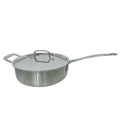 China Workable Factory Outlet Stainless Steel Wok Box No Pan Cover Round Bottom Hot Selling Chinese Wok Wok Metal Stove Non-stick Pcs for sale