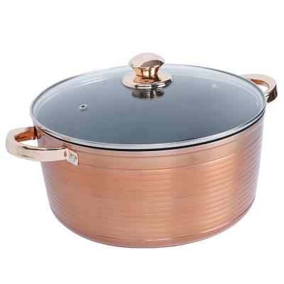 China Wholesale Hot Viable Multifunctional Aluminum Pot Metal Customized Soup Cooking Pots High Quality Pots and Pans for sale